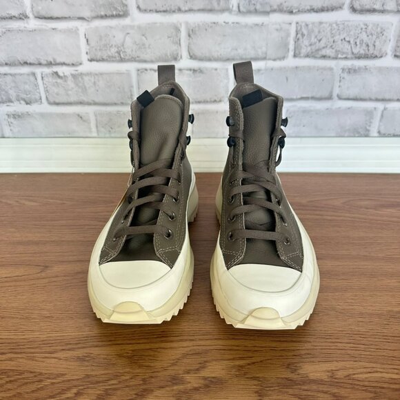 ❤️Converse Run Star Hike Platform Weatherized Hi Sz 5.5 Men Shoes Brown A10049C - Picture 3 of 11